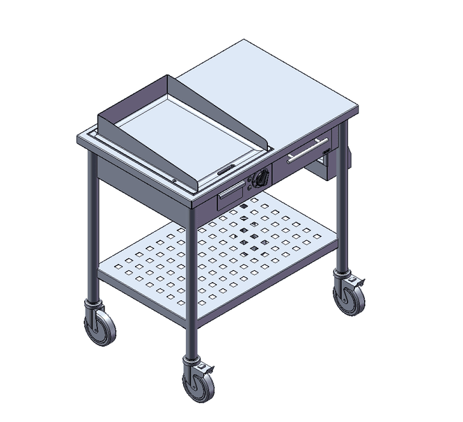 Hovedbilde NETY 2.7 Vogn, Elektrisk Teppanyaki