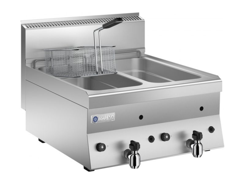 Mareno F66G8 Frityr gass 2 kar 8+8 L, 14 kW