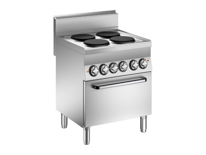 Hovedbilde Mareno C6FES7EP Elektrisk komfyr 4 plater, ...