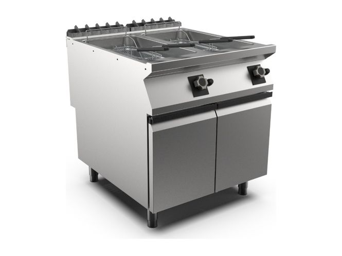 Hovedbilde Mareno FR98G23A Frityrkoker gass 2 × 23 L, 800 ...
